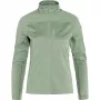 Kurtka polarowa Fjällräven Abisko Lite dla kobiet, kolor Misty Green