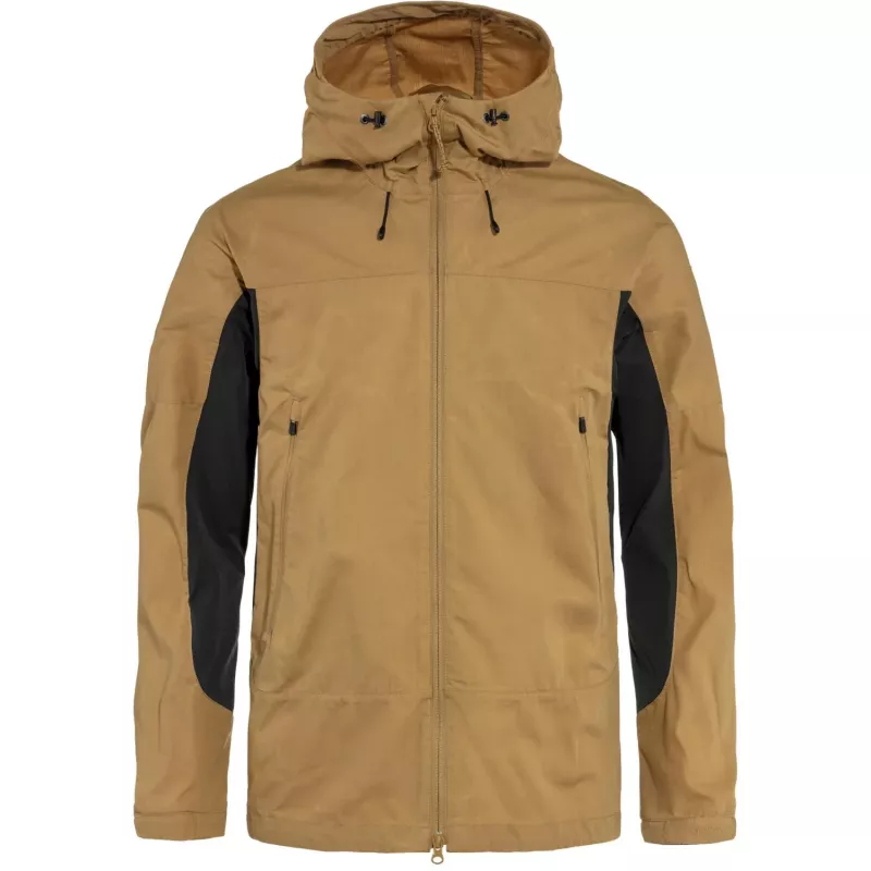 Fjällräven Abisko Lite Trekking Jacket M Buckwheat Brown-Dark Grey