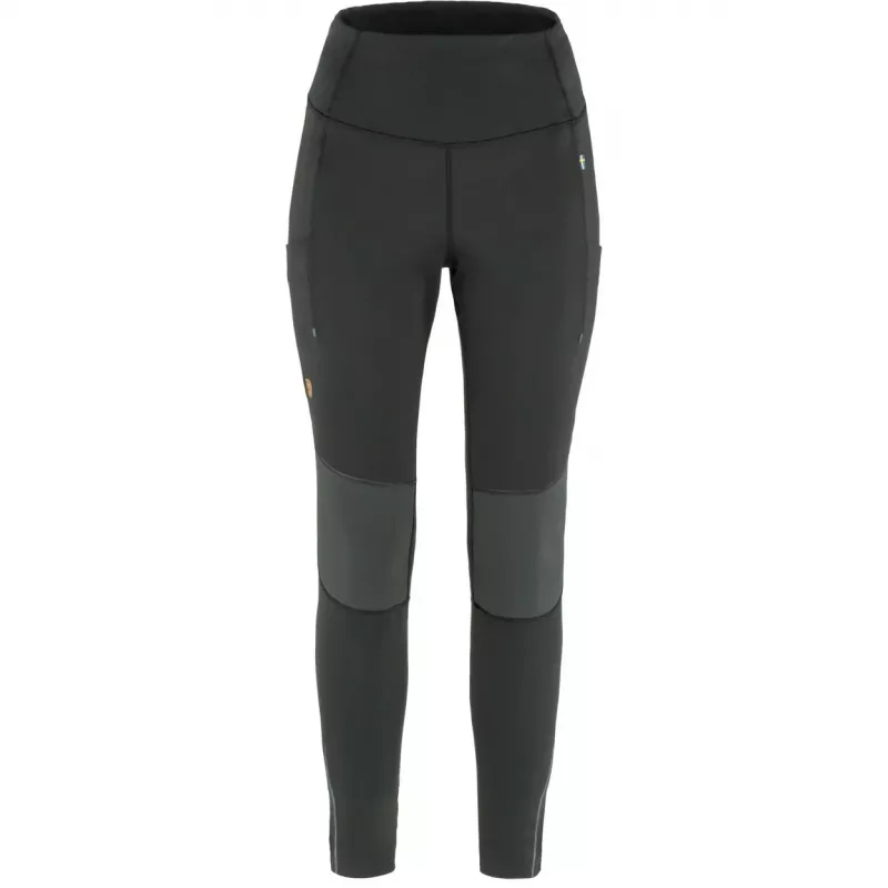 Fjällräven Abisko Varm Trekking Tights Women's Black-Iron Grey