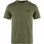 Fjällräven Abisko Wool Logo SS Men's T-Shirt Laurel Green