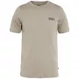 Fjällräven Abisko Wool Logo SS Men's T-Shirt Light Fossil