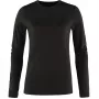 Fjällräven Abisko Wool LS Women's Base Layer Top Black