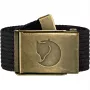 Fjällräven Canvas Brass Belt Black