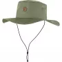 Fjällräven Hatfield Hat Green - Kapelusz przeciwsłoneczny z UPF 50+ i tkaniną G-1000 Original