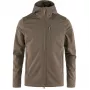Fjällräven Keb Fleece Hoodie Men's Suede Brown