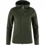 Fjällräven Keb Fleece Hoodie Women's Deep Forest