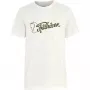 Fjällräven Men's Archive Logo T-Shirt, Eggshell, Size M