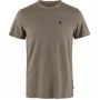 Fjällräven Men's Hemp Blend T-Shirt Suede Brown Size M