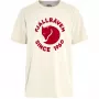 Fjällräven Męska koszulka Relaxed Fit w kolorze Chalk White