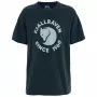Fjällräven Męska T-Shirt o Luźnym Króju Ciemny Granat