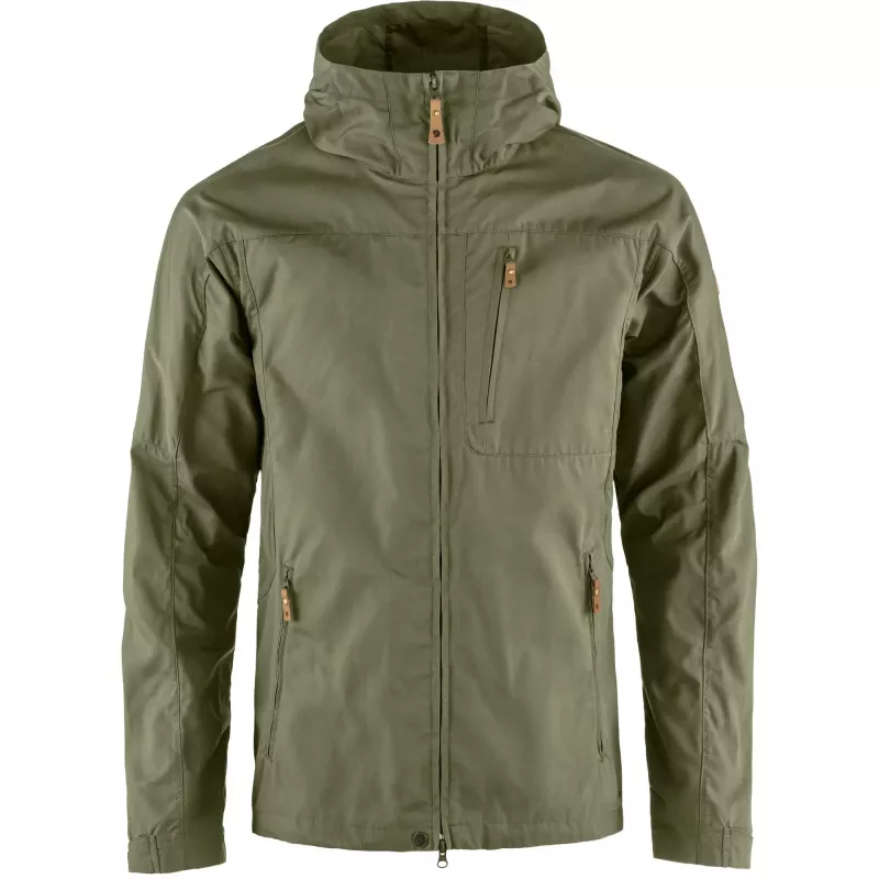 Fjällräven Męska Kurtka Sten Deep Forest Green Rozmiar M