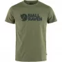 Fjällräven T-shirt męski Kolor Laurel Green - Bawełna organiczna z nadrukiem logo