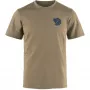 Fjällräven Men's T-Shirt Walk With Nature Suede Brown