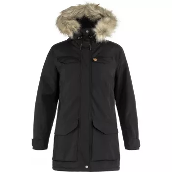 Fjällräven Nuuk Parka Women's - Black - Size M