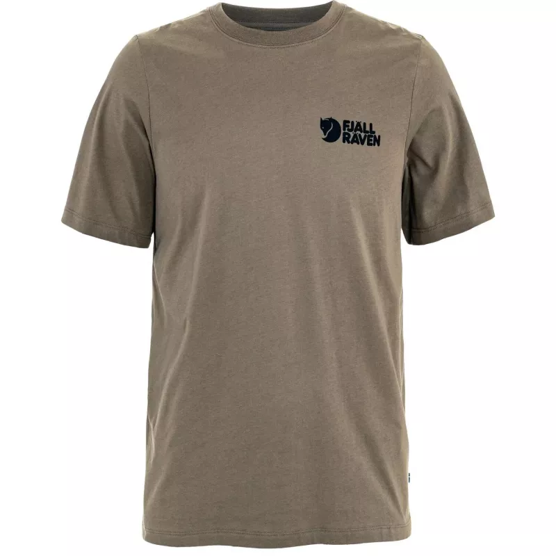 Fjällräven Swedish Forest T-Shirt Men's Suede Brown L