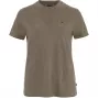 Fjällräven Women's Hemp Blend T-Shirt Suede Brown