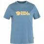 Fjällräven Women's Logo Tee Dawn Blue