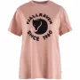 Fjällräven Women's Relaxed Fit Short Sleeve T-Shirt Chalk Rose