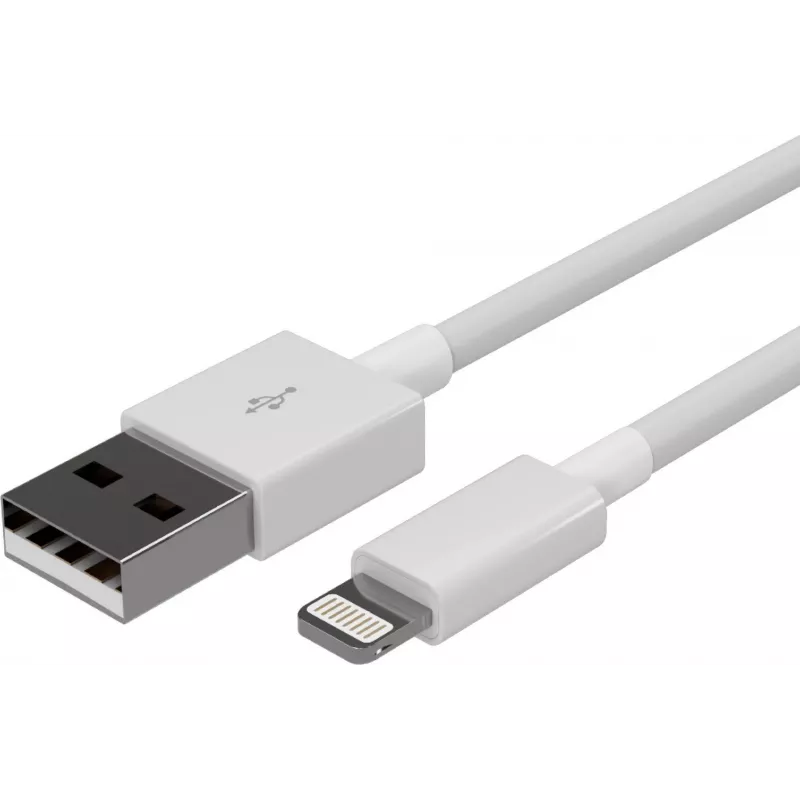Flexline USB Charging & Sync Cable, USB-A do 8-Pin (Lightning), 2.0, ABS, Biały, 5.0m (FL31-12048)