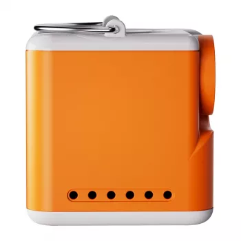 Flextail Nano Pump 5C2 Przenośna Pompa Powietrza (Pomarańczowa) – ładowana przez USB-C, 180 L/min, IPX4