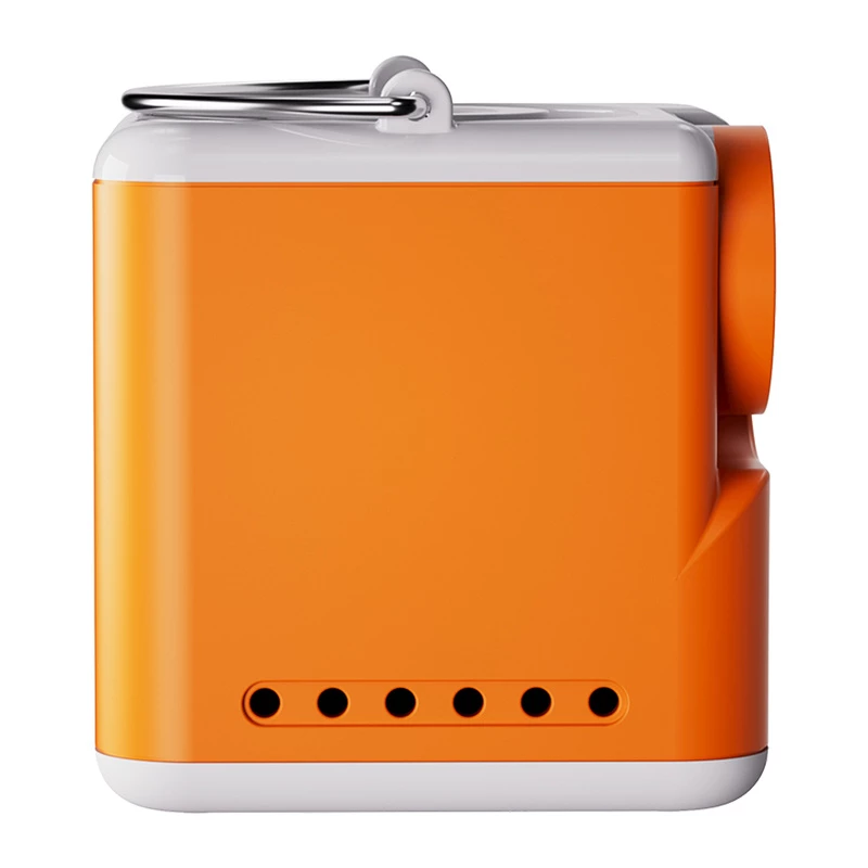 Flextail Nano Pump 5C2 Przenośna Pompa Powietrza (Pomarańczowa) – ładowana przez USB-C, 180 L/min, IPX4