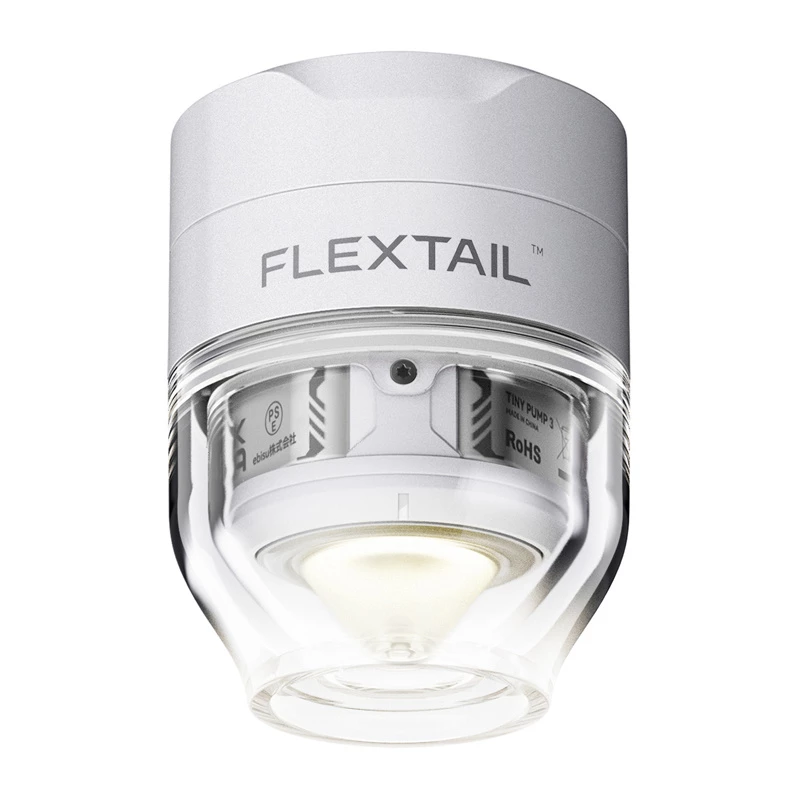 FLEXTAIL Tiny Pump 3X Electric Pump (Biały) - 180 L/min, ładowanie USB-C, IP44, wbudowana dioda LED