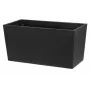 Flowerpot Thermo Patio D76 Czarny 76 cm Okrągły, Dwuscienny, Izolowany Donica Ogrodowa