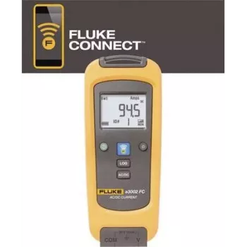 Fluke a3002 FC Bezprzewodowy miernik cęgowy AC/DC, 400 A, CAT III 1000V/CAT IV 600V, Czarny/Pomarańczowy 4459442