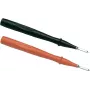 Zestaw sond pomiarowych Fluke TP1-1 Slim-Reach, CAT II 1000 V, 10 A, końcówki ze stali nierdzewnej, czarno-czerwone (3971265)