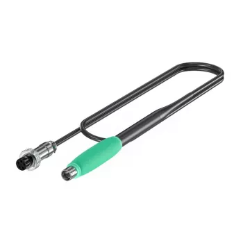 FNIRSI 210 Uchwyt na groty lutownicze do grotów T210/T245/JBC210/JBC245, stojak ze stopu aluminium z 8 slotami, ESD Safe, czarny
