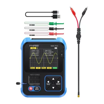 FNIRSI DSO-TC3 Przenośny cyfrowy oscyloskop, tester tranzystorów, generator sygnałów 3 w 1