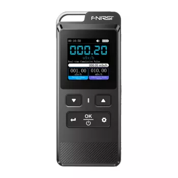 FNIRSI GC-02 Detektor promieniowania jądrowego z lampą Geigera-Müllera, alfa/beta/gamma/rentgen, 2,8 inch TFT, USB-C