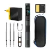 FNIRSI HS-02B F 100 W Smart Lutownica z USB-C PD, Wyświetlaczem OLED, Szybkim Nagrzewaniem