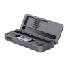 FNIRSI HS-02B Plus Tool Box 100W USB-C PD Lutownica z wyświetlaczem OLED 0.87 inch, 80-420°C, nagrzewanie w 6s, korpus ze stopu aluminium, regulowany tryb uśpienia/wyłączania, aktualizowalne oprogramowanie