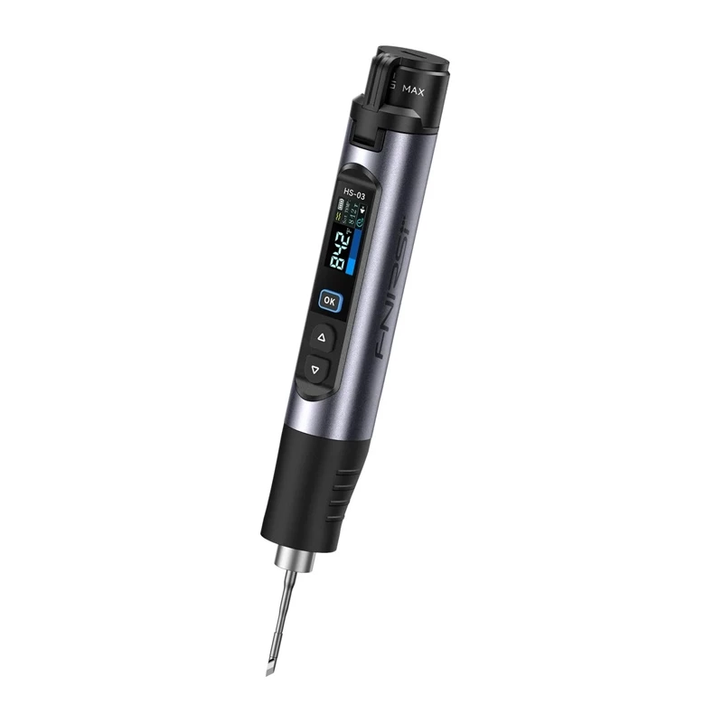 FNIRSI HS-03 Plus USB-C Lutownica 65W z wyświetlaczem OLED