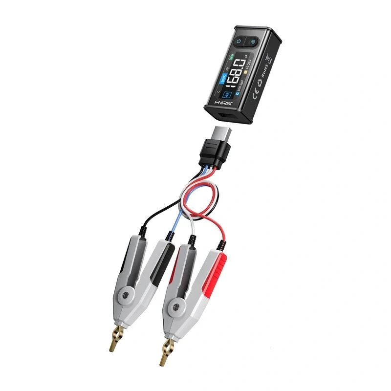 FNIRSI LCR-ST2 Plus Miernik LCR – 2.8 cala TFT, 100Hz-100kHz, L/C/R/ESR/D/Q, Akumulatorowy
