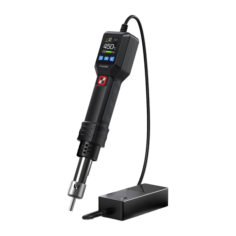 FNIRSI SAG-55 Smart Heat Gun 550W 100-500°C 10-100L/min