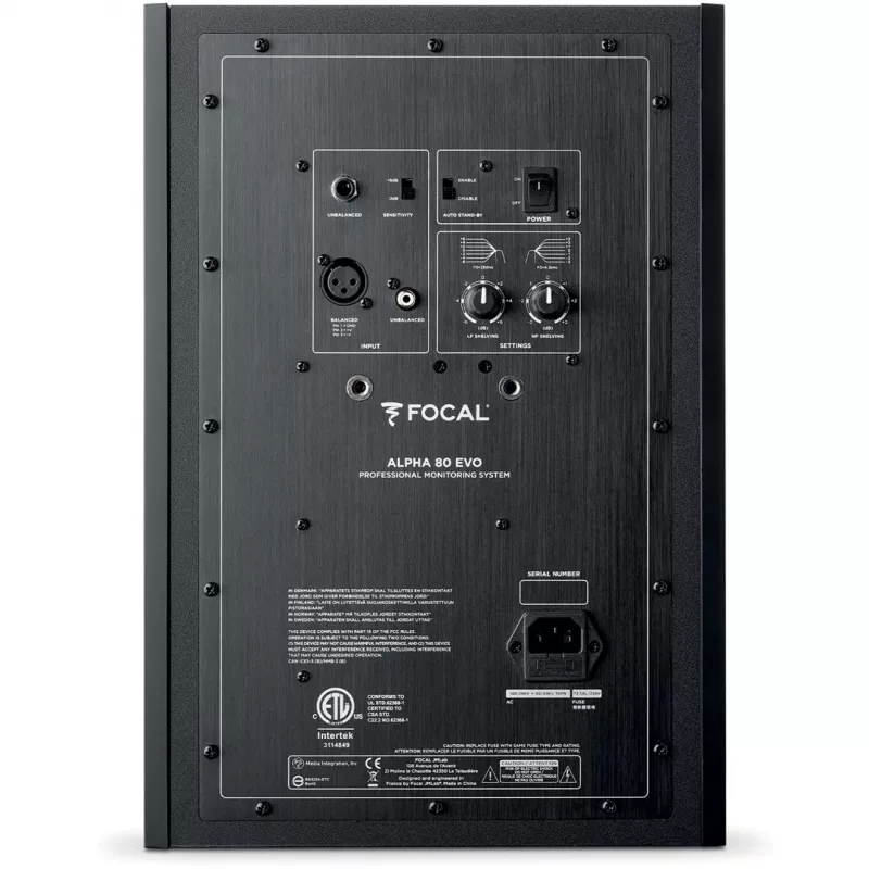 Focal Alpha Evo 80 - Aktywny dwudrożny monitor studyjny (pojedynczy)