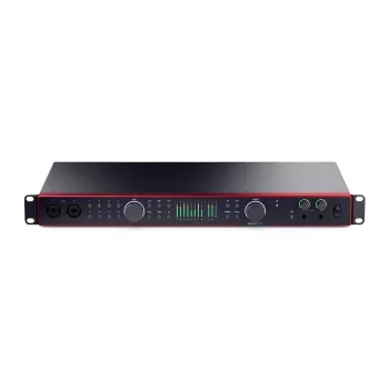 Focusrite Scarlett 18i20 4th Gen USB-C Audio Interface - 18 Wejść / 20 Wyjść, 8 Przedwzmacniaczy, 192 kHz, 24-bit, Rackmount