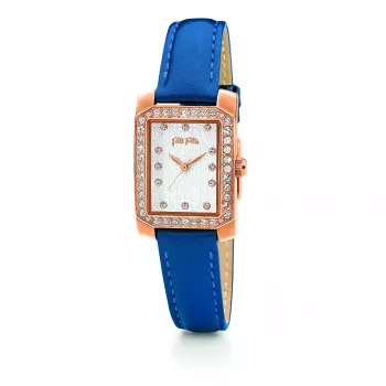 FOLLI FOLLIE Donatella Damski Zegarek Kwarcowy Analogowy WF13B053SSA 20mm Srebrna Stal Nierdzewna