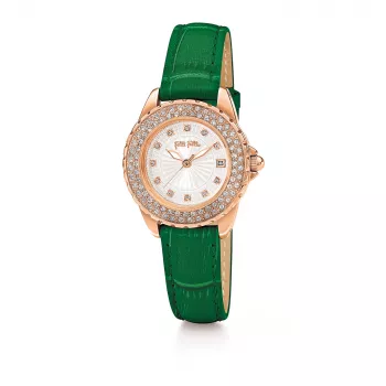 Zegarek damski Folli Follie Donatella WF13B071STS 28mm srebrny stal nierdzewna