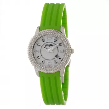 Zegarek damski Folli Follie Donatella WF5T003ZTWV 33mm biała skóra