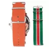 FOLLI FOLLIE Dynamic Męski Zegarek Kwarcowy WT14T0015DNA 40mm Srebrna Stal Nierdzewna Czarna Skóra