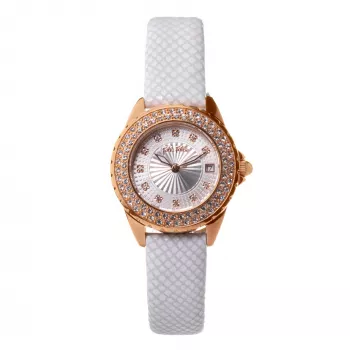 Folli Follie Heart4Heart Zegarek Damski Kwarcowy Analogowy WF1B006ST 33mm Srebrna Stal Szlachetna