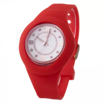 Zegarek damski FOLLI FOLLIE Heart4Heart WF13P020ZSR 40mm Różowe Złoto Stal nierdzewna Bransoleta mesh Kwarcowy Analogowy