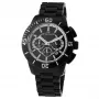 Zegarek męski Folli Follie WF8Y036BEK 40mm Czarna stal nierdzewna Skóra