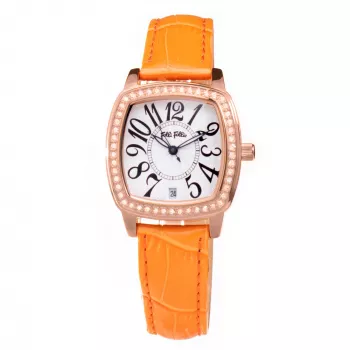 Zegarek damski FOLLI FOLLIE WF14B020SDS 34mm Srebrny Stal nierdzewna
