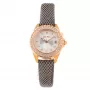 Folli Follie Woman WF1B006STM 30mm Quartz Analog Watch White Leather Strap