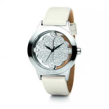 Zegarek damski FOLLI FOLLIE WF0T057SSZ 32mm Stal nierdzewna Srebrny Kwarcowy
