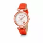 Zegarek damski FOLLI FOLLIE WF15R029SPNA 32mm Różowe Złoto Stal Nierdzewna Różowa Skóra